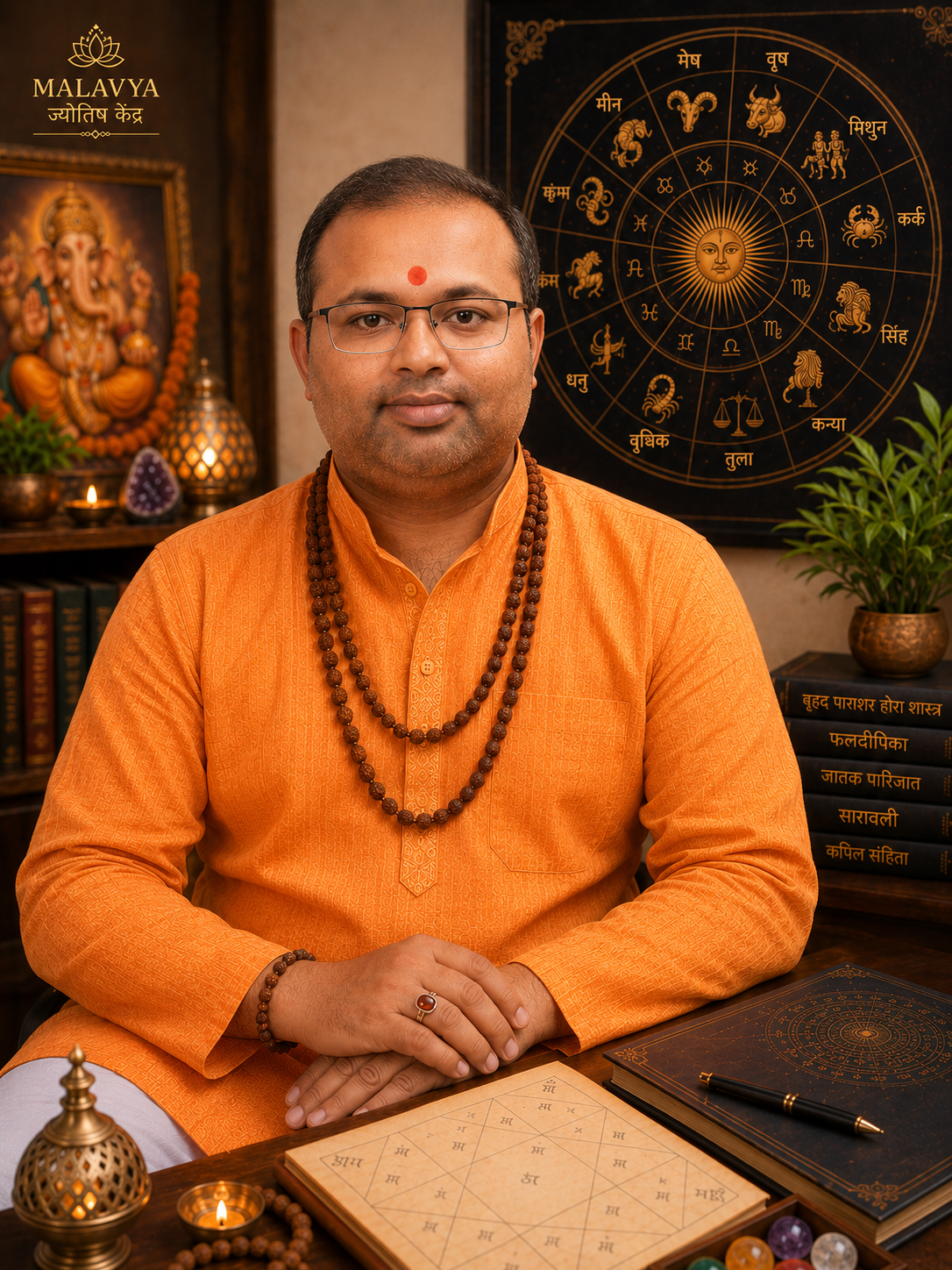 Acharya Amarjeet Gupta, Vedic astrologer and founder of Malavya Jyotish Kendra